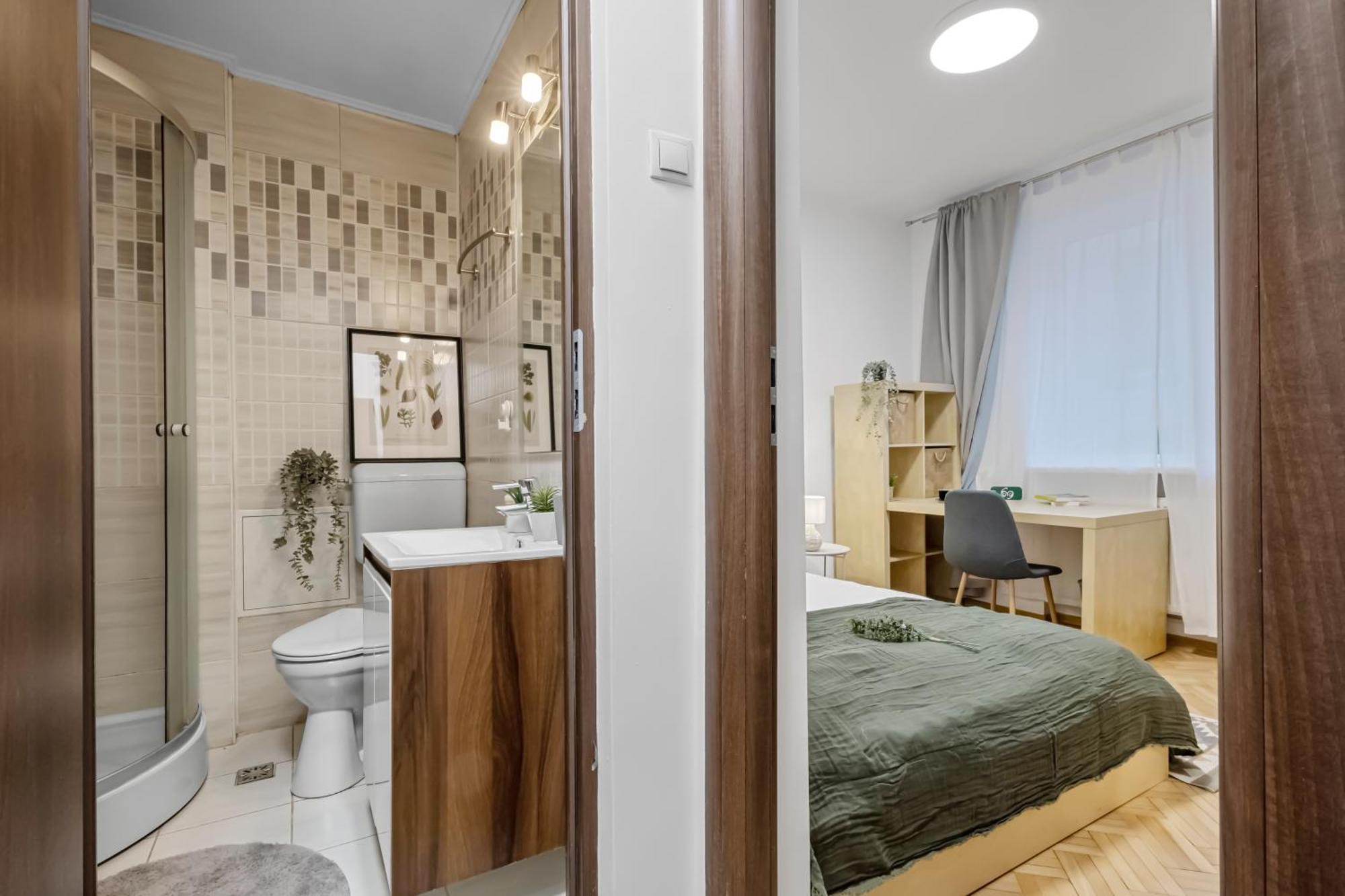 Earthy Escape - Central Apt With Balcony Bucharest Luaran gambar
