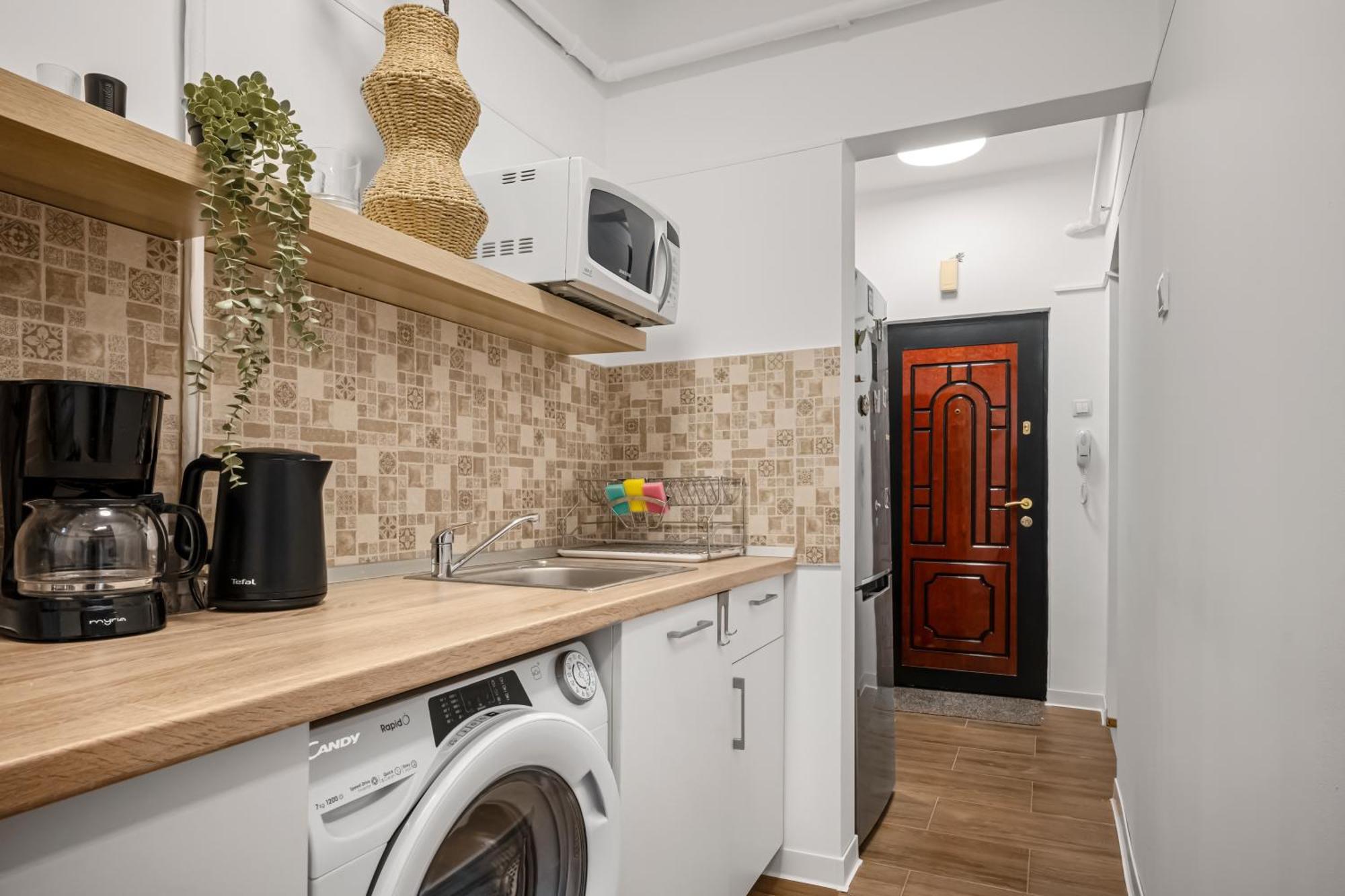 Earthy Escape - Central Apt With Balcony Bucharest Luaran gambar