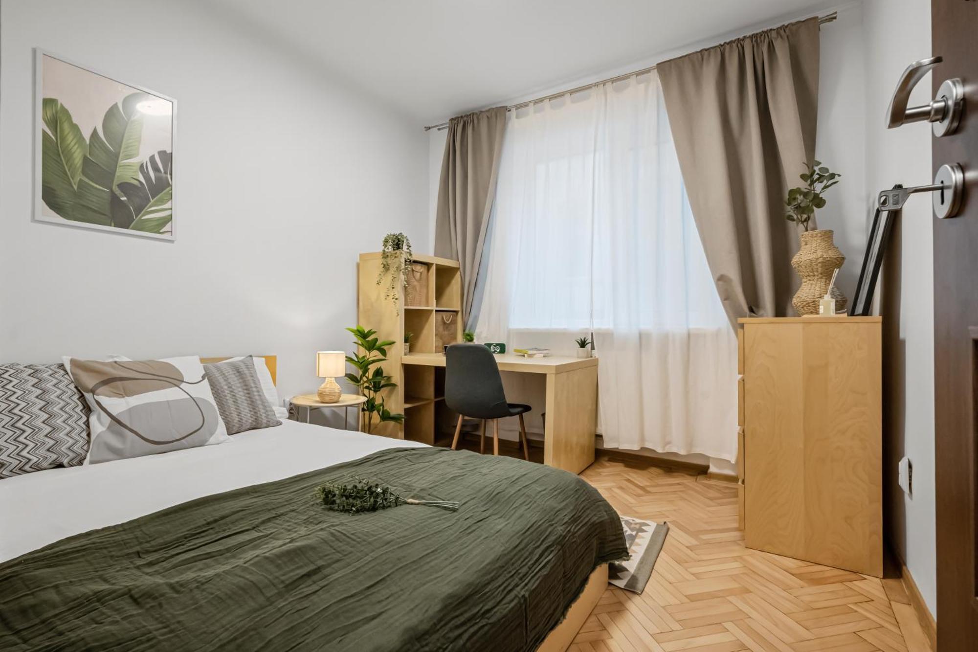 Earthy Escape - Central Apt With Balcony Bucharest Luaran gambar